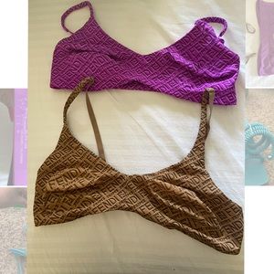 NWT Skims Fendi bralette set